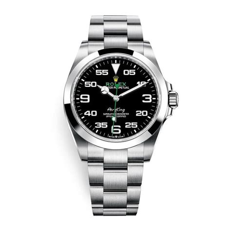 white rolex air king|rolex air king 2023 price.